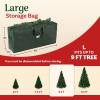 Christmas Tree Storage Bag - Storage Bags for 9FT Disassembled Artificial Trees, Seasonal Decor, Packing, Moving, and Home Organizer by Elf Stor (Green) view 2