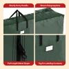 Christmas Tree Storage Bag - Storage Bags for 9FT Disassembled Artificial Trees, Seasonal Decor, Packing, Moving, and Home Organizer by Elf Stor (Green) view 3