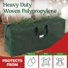 Christmas Tree Storage Bag - Storage Bags for 9FT Disassembled Artificial Trees, Seasonal Decor, Packing, Moving, and Home Organizer by Elf Stor (Green) view 4