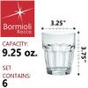 Bormioli Rocco Rock Bar Stackable Rocks Glasses, Set of 6, 9 1/4oz. view 2