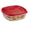 Rubbermaid Easy Find Lids Food Storage Container, 9 Cup, Racer Red view 1