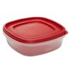 Rubbermaid Easy Find Lids Food Storage Container, 9 Cup, Racer Red view 4