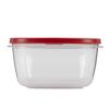 Rubbermaid Easy Find Lids Food Storage Container, 14 Cup, Racer Red view 2