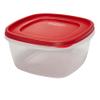 Rubbermaid Easy Find Lids Food Storage Container, 14 Cup, Racer Red view 3
