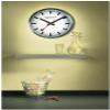 Mondaine - Wall Clock A990.Clock.16SBB 25cm - Official Swiss Railways Clock - Red Second Hand Aluminium Casing - Dust Resistant Wall Clocks - Made in Switzerland view 2
