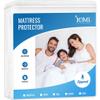 DMI Waterproof Mattress Protector, Mattress Pad, Waterproof Mattress Cover, Bed Pad and Bed Coverr, Encased Zippered Fit, King, White view 1