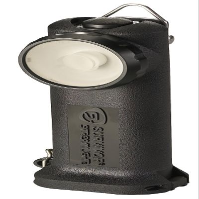 Streamlight 90520 Survivor 175-Lumen Rechargeable Safety-Rated Firefighter Right Angle Flashlight Without Charger, Black