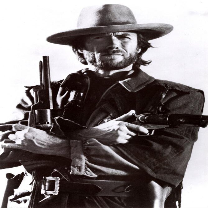 Clint Eastwood - Guns - 24x36 Poster