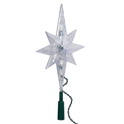 Kurt S. Adler UL1941C 10 Light Indoor 11-Inch Bethlehem Star Treetop