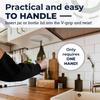 EZ Off Jar Opener for Seniors - Under Cabinet Jar Openers for Weak Hands, Easy Grip, Arthritis jar opener, One Handed Gadgets & Bottle Opener - Essential Kitchen Gadgets for Home Assistance - White view 4