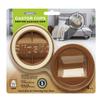 Slipstick CB840 3-1/4 Inch Bed Roller / Furniture Wheel Gripper Caster Cups (Set of 4) Caramel Color,Large view 1
