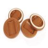 Slipstick CB840 3-1/4 Inch Bed Roller / Furniture Wheel Gripper Caster Cups (Set of 4) Caramel Color,Large view 2