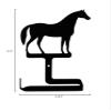 Village Wrought Iron Horse Toilet Tissue Holder view 2