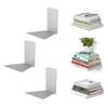 Umbra Conceal, Sturdy Metal Floating Bookshelf for Wall (Set of 3 - Small), Silver view 1