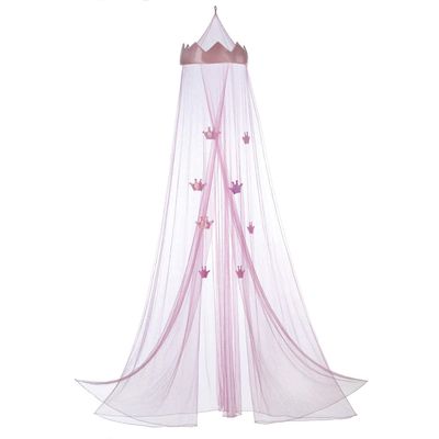 Accent Plus Pink Princess Bed Canopy 16x16x104