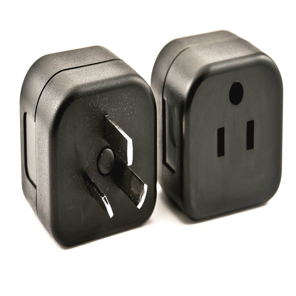 VCT VP-23 Australia, New Zealand and China Grounded Plug Adapter, Converts USA to Australian/Chinese Plug (Type I)