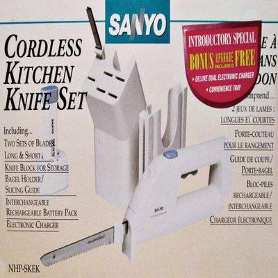 Sanyo Cordless Kitchen Electric Knife Set
