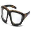 Carhartt Carthage Safety Eyewear with Vented Foam Carriage, Clear Anti-Fog Lens view 1