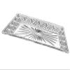 Godinger Dublin Rectangular Crystal Tray, 12 Inch x 6.5 Inch view 1