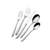 Towle Living Wave Flatware Service for 4, 20 Piece Set, 18/0 Stainless Steel, Silverware Set view 2