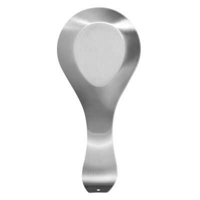 OGGI Stainless Steel Spoon Rest- Long Handle Holds Kitchen Utensils in Place, Great Spoon Rest for Counter, Stove Top, or Coffee Station; Kitchen Accessories, Utensil Rest, Stainless