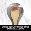 OGGI Stainless Steel Spoon Rest- Long Handle Holds Kitchen Utensils in Place, Great Spoon Rest for Counter, Stove Top, or Coffee Station; Kitchen Accessories, Utensil Rest, Stainless view 4