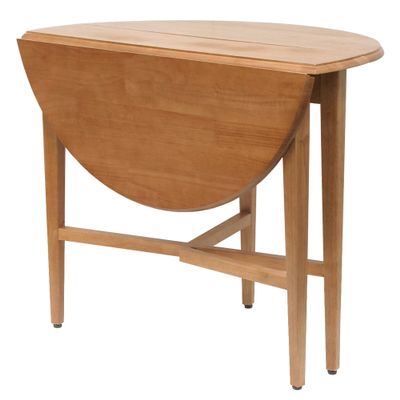 Winsome Hannah Double Drop Leaf Dining Table, for Dining Room, 29", Light Oak