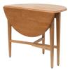 Winsome Hannah Double Drop Leaf Dining Table, for Dining Room, 29", Light Oak view 1