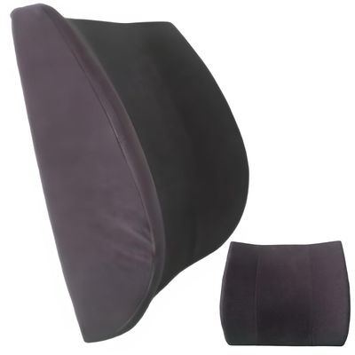 Bodyline Back-Huggar - Traditonal/Regular Style - The Original Lumbar Cushion - Black