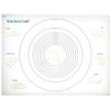 KitchenCraft Non Stick Pastry Mat with Measurements, Plastic, Extra Large, 61 x 45 cm view 1