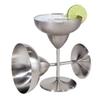 OGGI Stainless Steel Margarita Glasses - 12oz, Set of 2 - Unbreakable Margarita Glasses, Ideal Outdoor Margarita Glasses for Boating, RV, Parties, Stylish Cocktail Glasses & Margarita Glass Gift Set view 1