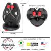 F. DICK  Rapid Steel Action Set Knife Sharpener Black including stand plate - Professional kitchen knife sharpening - Stainless steel sharpening rods - Simple application - Made in Germany view 2