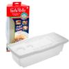 The Original Fasta Pasta Microwave Cooker with Lid & Built-in Strainer-No More Messes, Waiting for Water to Boil, or Sticky Noodles-Perfect Al Dente Pasta Every time- Patented Design, It Really Works view 1