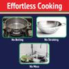 The Original Fasta Pasta Microwave Cooker with Lid & Built-in Strainer-No More Messes, Waiting for Water to Boil, or Sticky Noodles-Perfect Al Dente Pasta Every time- Patented Design, It Really Works view 3