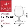 Bormioli Rocco Riserva Cognac Glasses, Set of 6 view 2