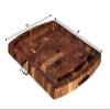 Large Extra Thick Organic End-Grain Hardwood Acacia Cutting Board w/Juice groove | Butcher Block | Wood Chopping Board - 16" x 11" x 1.25" view 3