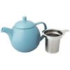 FORLIFE Curve Teapot with Infuser, 24-Ounce, Turquoise view 2
