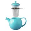 FORLIFE Curve Teapot with Infuser, 24-Ounce, Turquoise view 3