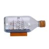 Beachcombers Pirate Boat in Bottle with Base Blue view 1