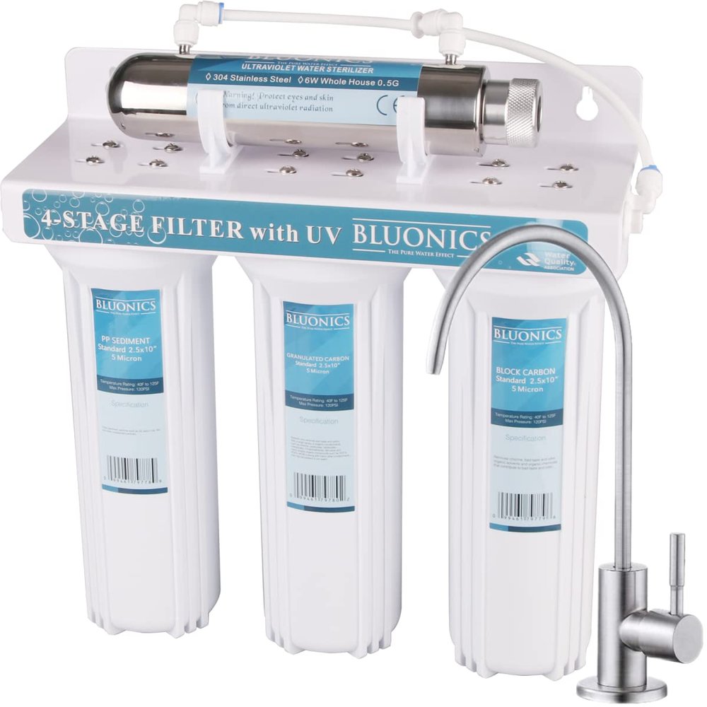 200 - 240V Ultraviolet UV Light Drinking Water Filter System Under Sink Purifier