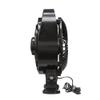 Caframo Bora. 12V Marine Fan. Direct Wire, Low Draw, 5000 Hour Motor Life. Black, 6.5 x 3.0 x 9.5 view 3