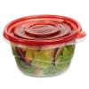 Rubbermaid Storage Bowls, 3.2 Cup, Red,(Pack of 4) view 2
