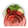 Rubbermaid Storage Bowls, 3.2 Cup, Red,(Pack of 4) view 4