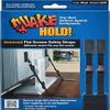 QuakeHOLD! Universal Flat Screen TV Safety Straps, Nylon Anti-Tip Adhesive Straps, Earthquake Protection, For TVs and Furniture, Child Proofing for Home Safety, Easy Installation, Black, 1 Pack view 1