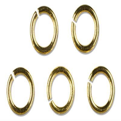 Cousin 2949709 Gold Elegance 14K Gold Plate Open Ring, 25-Piece