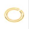 Cousin 2949709 Gold Elegance 14K Gold Plate Open Ring, 25-Piece view 4