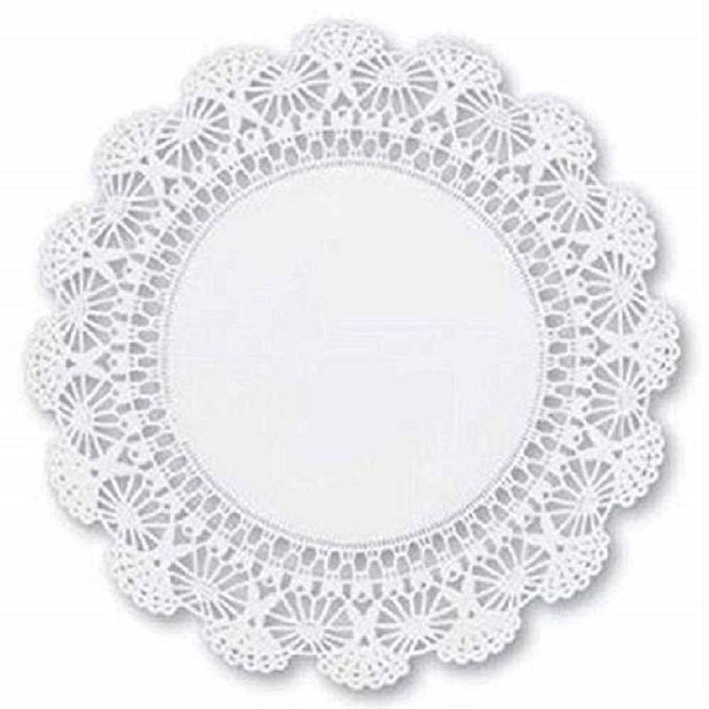 8 inch Cambridge Paper Lace Doilies (Pack of 100)