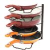 Deco Brothers Pan Organizer Rack for Kitchen Cabinet and Counter, Bronze view 1