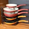 Deco Brothers Pan Organizer Rack for Kitchen Cabinet and Counter, Bronze view 3