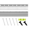 Hangman 10 Inch Picture Hanger Frame Hanging System Kit, No Wall Damage Rental Friendly French Cleat Z-Bar Nail Support Wall Art, Mirror, and Headboard Wall Mounting Brackets - Up to 100 lbs view 1
